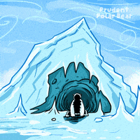 Polar Bear Winter GIF by VeeFriends