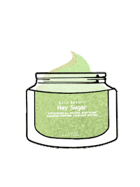 Cucumber Body Scrub Sticker by NCLA Beauty