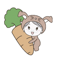 Chinese New Year Bunny Sticker by Ohhgranny