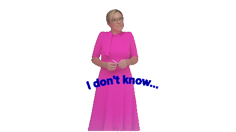 I Dont Know Sticker by Kerry Barrett Consulting