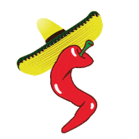 SenorTacoBayreuth hot sombrero chili senor Sticker