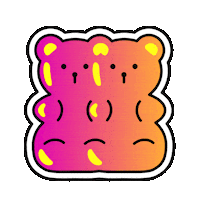 Gummy Bear Animation Sticker by ORÖ