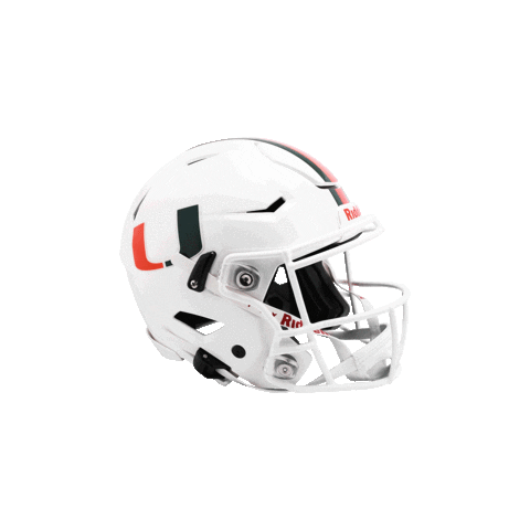 Miami Football Sticker by Riddell Sports