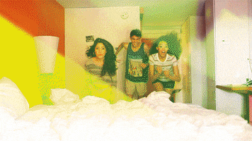 sleepover GIF by by The Barkers
