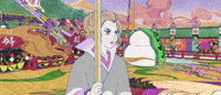 Kusuriuri Twinengine GIF by Mononoke_The_Movie