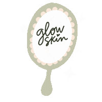 belkisbarajas illustration skin mirror self love Sticker