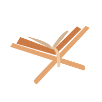 Muslim Beige Sticker