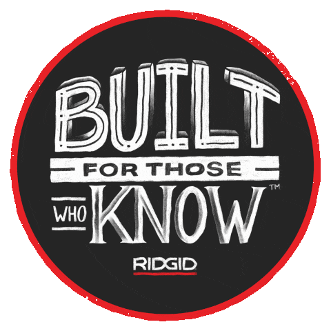 RIDGIDProTools giphyupload tools tool plumbing Sticker