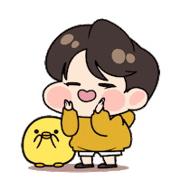 dlosticker kawaii sticker baka dlo Sticker