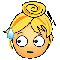 Scared Girl Talk Sticker by Moxies