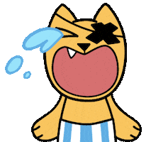 Sad Cat Sticker