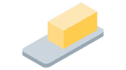 emojivid food emoji butter emojivid Sticker