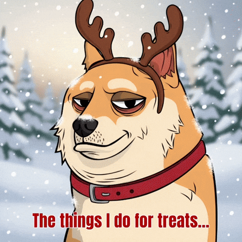 Christmas Snow GIF by Doge Pound