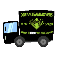 Removals Sticker by DreamTeamMovers