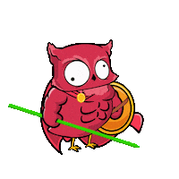 Crypto Muscle Sticker by BigBrains