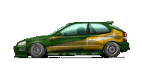 Driving Honda Sticker
