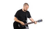 Guitar Hero Rockstar Sticker by Grappige Zaken
