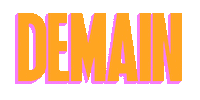 Demain Sticker by Pete The Monkey