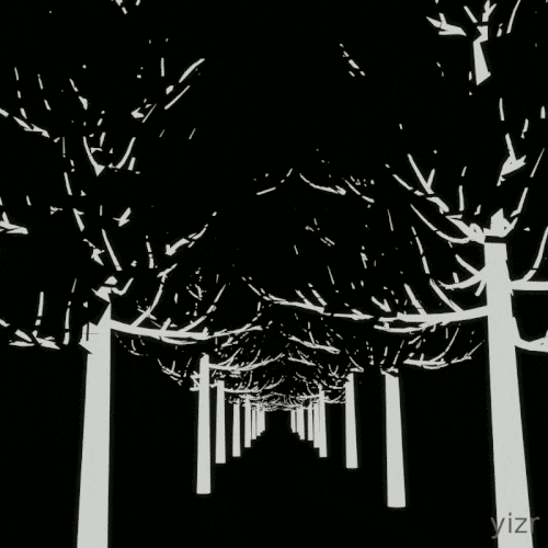 yizr art animation loop retro GIF
