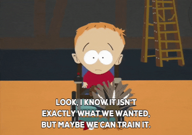 training letdown GIF by South Park 