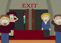 kenny mccormick running GIF by South Park 