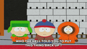 angry stan marsh GIF by South Park 