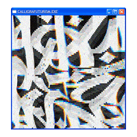 Pokras Calligrafuturism Sticker by POST-WEB