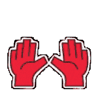 Hands Up Yes Sticker by Twilio