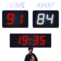 84 Away Sticker