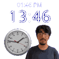 1 Pm Sticker