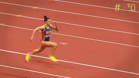 Track And Field Celebration GIF by European Athletics