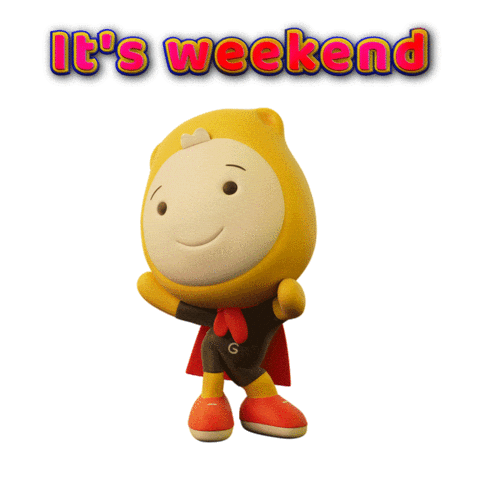 Long Weekend Dancing Sticker by Gumazing