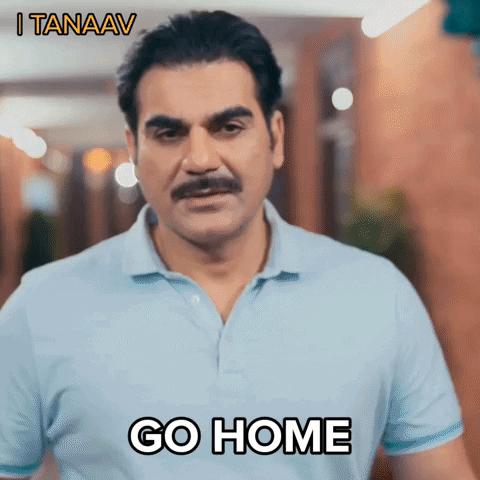 Go Home Walking GIF by Applause Entertainment