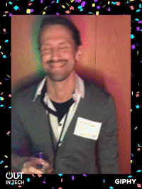 outintech GIF by Out in Tech x GIPHY | Spring Social @ Hotel Americano