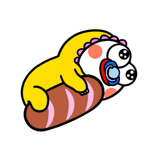 Waaah Sticker by kwaesam