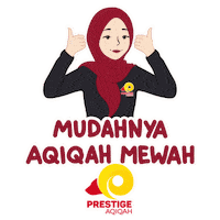 Prestige Aqiqah Sticker by NiaGichi