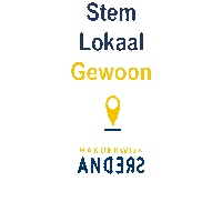 harderwijkanders harderwijk hierden harderwijkanders harderwijk anders Sticker