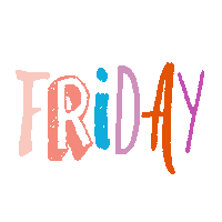 Friday Week Sticker by find Me