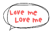 helloredapple love loveme lovemeloveme helloredapple Sticker