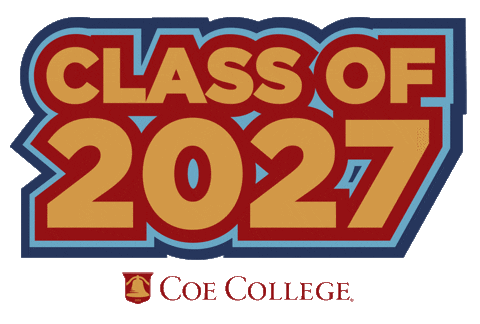 Classof2027 Sticker by Coe College