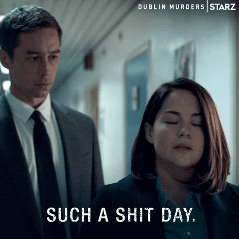 Bad Day Starz GIF by Dublin Murders