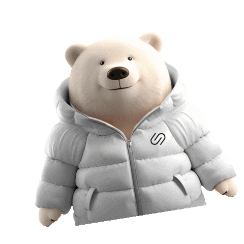 Ut Arctic Line Sticker by Universal Traveller