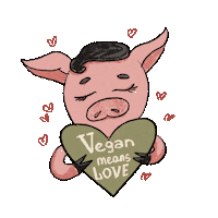 Vegan Love Sticker