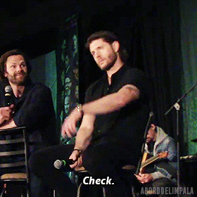 aborddelimpala giphyupload supernatural check jensen ackles GIF