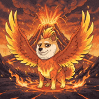 Shiba Inu Fire GIF by Doge Pound