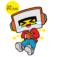 seripajam laugh real estate property so funny Sticker