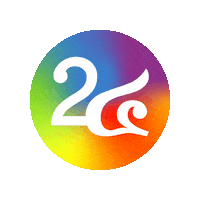 number24th rainbow pride colorful lgbtq Sticker