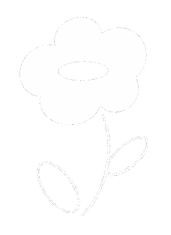 Art Flower Sticker