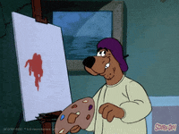 Bob Ross Art GIF by Scooby-Doo