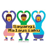 Forefront Malaysiaday Sticker by Aforemention Malaysia
